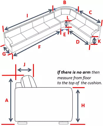 L-Shape Sofa Cover