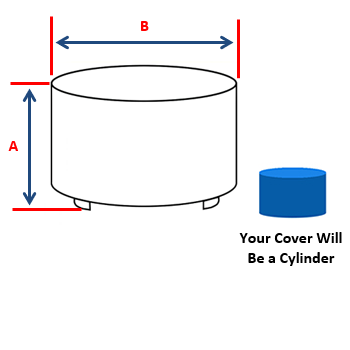 Round Ottoman Cover